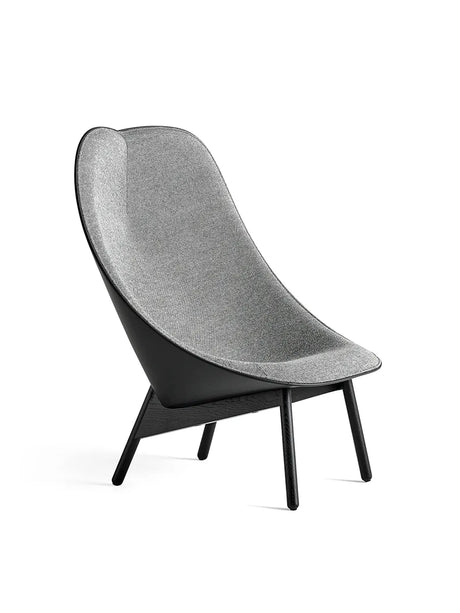 Uchiwa Sessel von HAY - Schwarz Eiche-Hallingdal 166-Sierra SI1001 - Jacobsen Plus