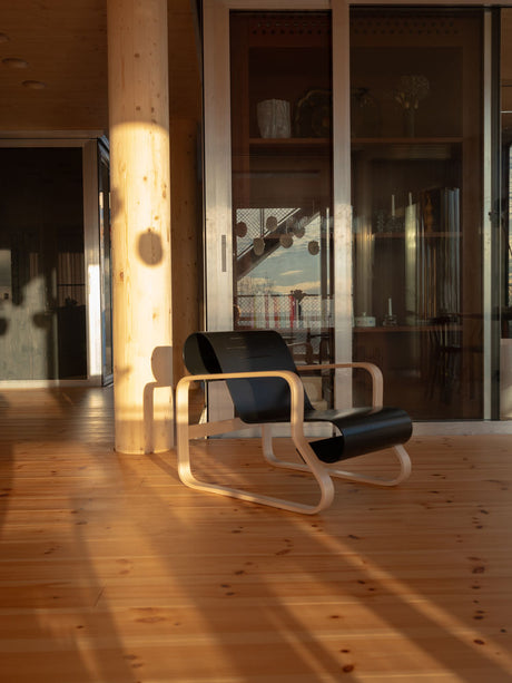 Armchair 41, Paimio von Artek - Schwarz - Jacobsen Plus