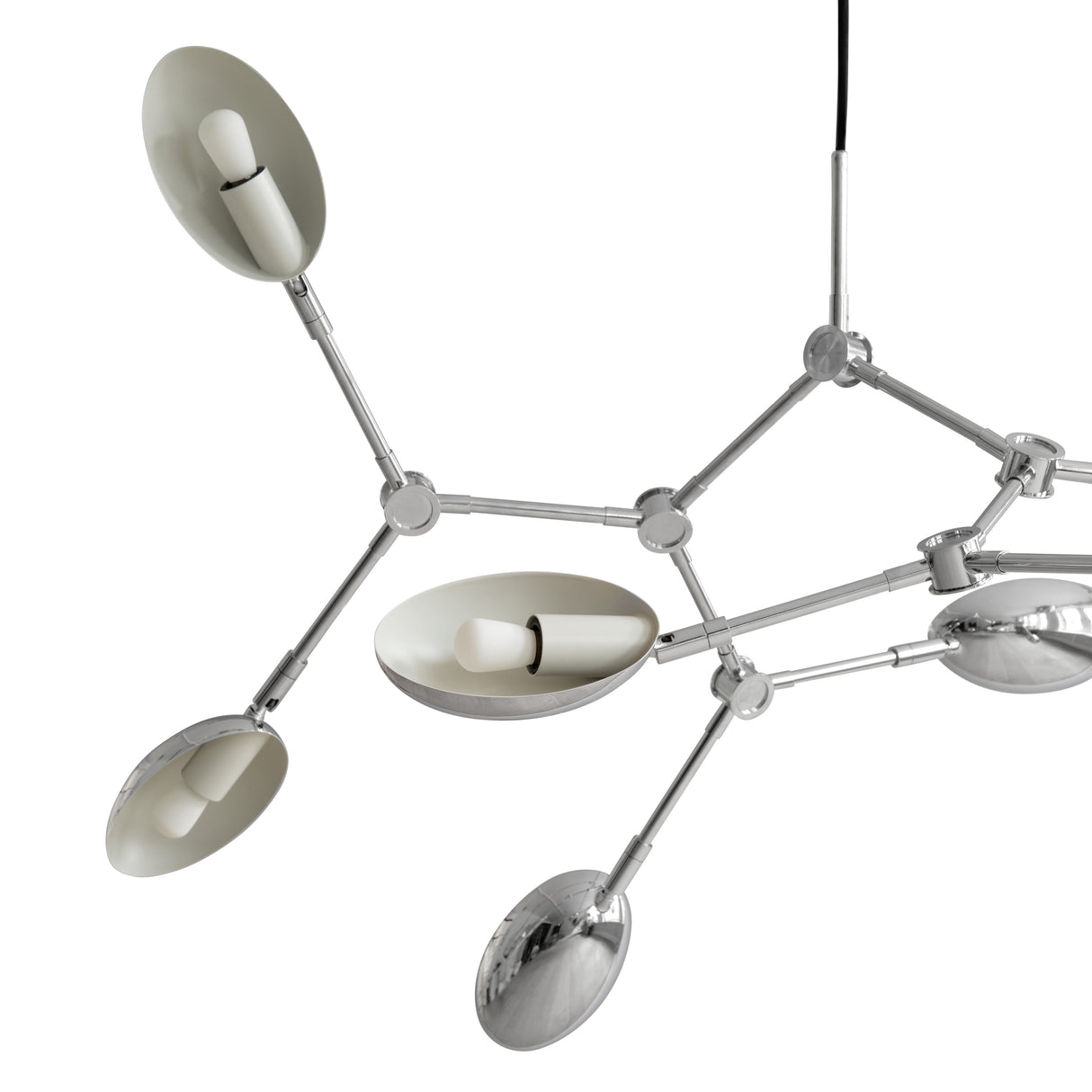 Drop Chandelier, mini chrome fra 101 Copenhagen - 3 - Jacobsen Plus