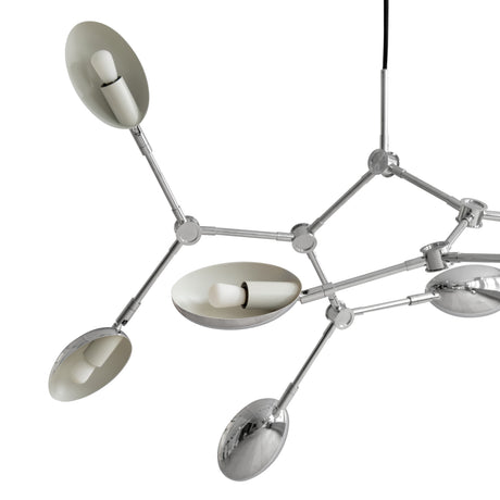 Drop Chandelier, mini chrome von 101 Copenhagen - 3 - Jacobsen Plus