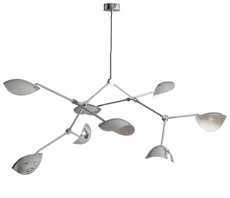 Stingray Chandelier, grande von 101 Copenhagen - Chrome - Jacobsen Plus