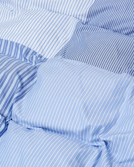 Wall Street Oxford Patchwork Duvet Cover Single 140x200 cm von Magniberg - 3 - Jacobsen Plus