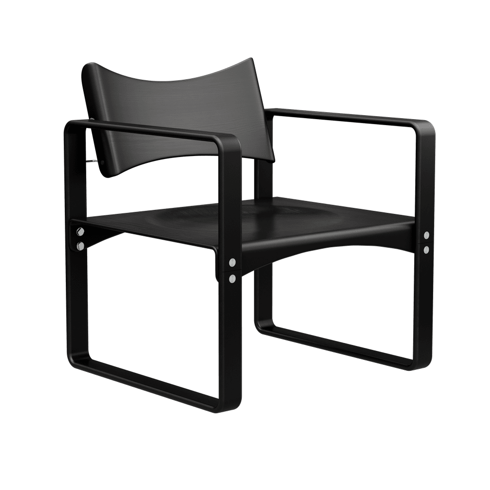 Series 270 F Sessel von Verner Panton - Schwarz - Jacobsen Plus