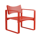 Series 270 F Sessel von Verner Panton - Rot - Jacobsen Plus