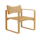 Series 270 F Sessel von Verner Panton - Honigfarben gebeizt - Jacobsen Plus