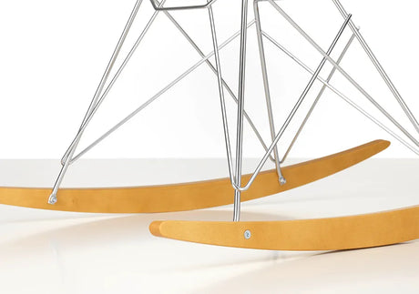 Eames Plastic Armchair RAR, Schaukelstuhl von Vitra - Mustard - Jacobsen Plus