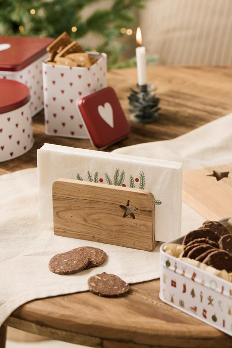 Servietten My Nostalgic Christmas – Weihnachtsmotive von Ib Laursen - Weihnachtssocke - Jacobsen Plus