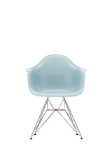Eames Plastic Armchair DAR, verchromt von Vitra - Ice Grey - Jacobsen Plus