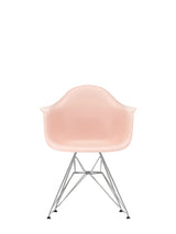 Eames Plastic Armchair DAR, verchromt von Vitra - Pale Rose - Jacobsen Plus