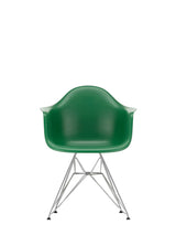 Eames Plastic Armchair DAR, verchromt von Vitra - Emerald - Jacobsen Plus