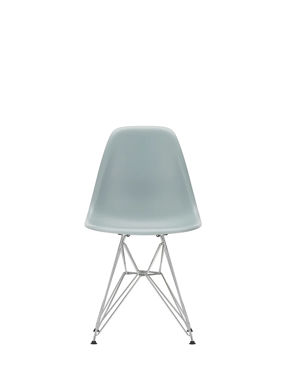 Eames Plastic Side Chair DSR, forkromet fra Vitra - Light grey - Jacobsen Plus