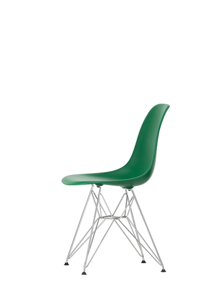 Eames Plastic Side Chair DSR, verchromt von Vitra - Mustard - Jacobsen Plus