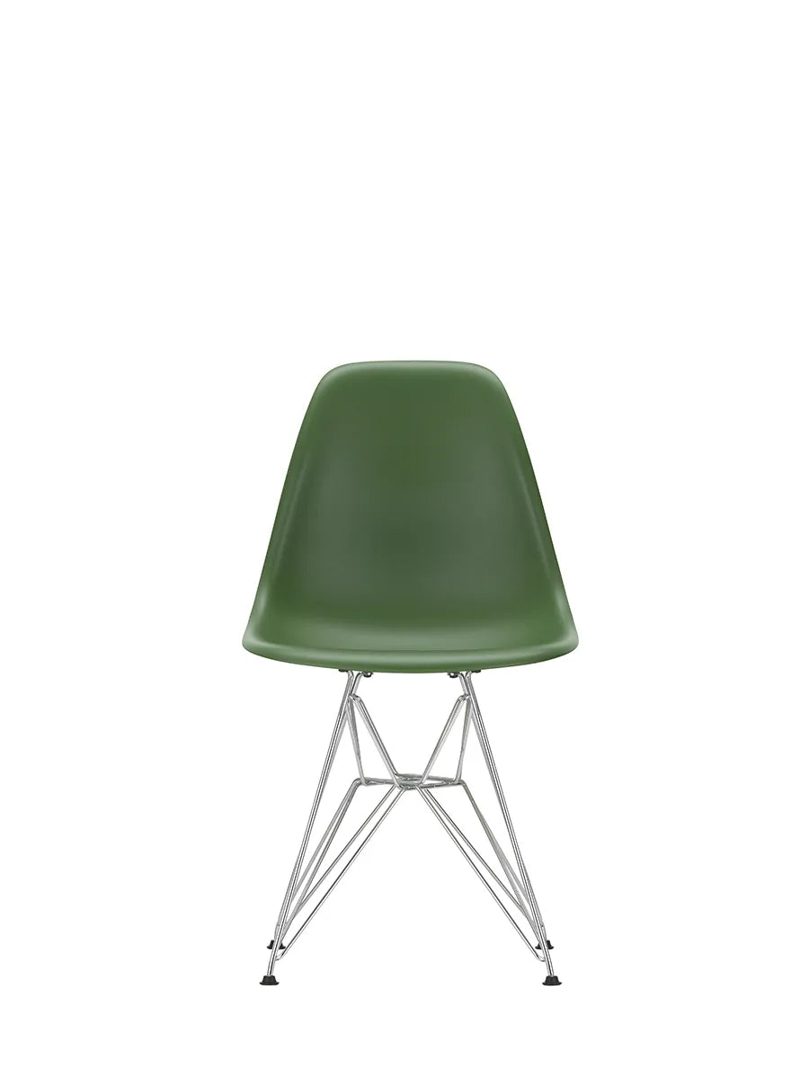 Eames Plastic Side Chair DSR, forkromet fra Vitra - Forest - Jacobsen Plus