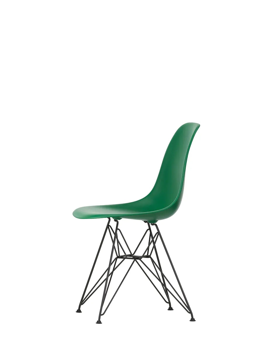 Eames Plastic Side Chair DSR, sort pulverlakeret fra Vitra - 18 - Jacobsen Plus