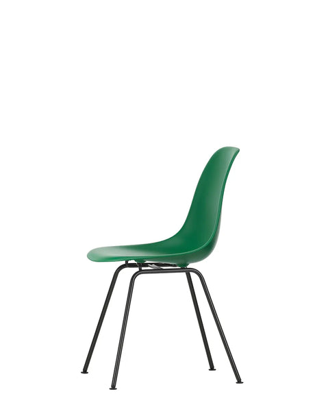 Eames Plastic Side Chair DSX, Schwarz pulverbeschichtet von Vitra - Mustard - Jacobsen Plus