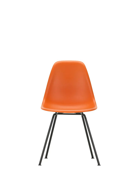 Eames Plastic Side Chair DSX, Schwarz pulverbeschichtet von Vitra - Mustard - Jacobsen Plus