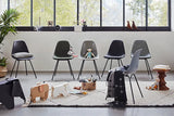 Eames Fiberglass Chair DSX, sortlakeret fra Vitra - 3 - Jacobsen Plus