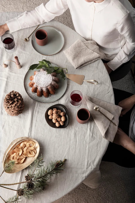 Linen Napkins, 2 Stk von Ferm Living - Natürlich - Jacobsen Plus