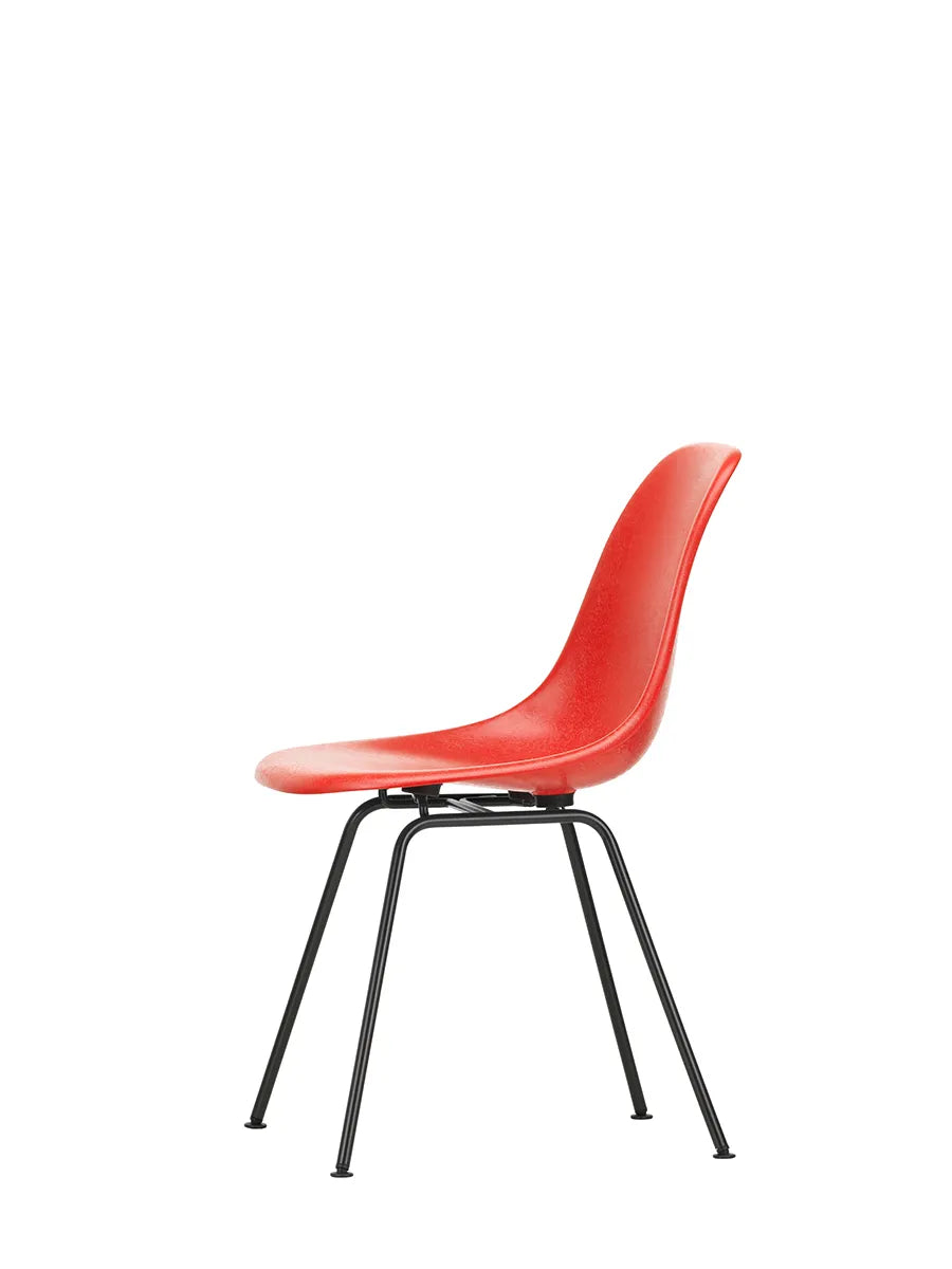 Eames Fiberglass Chair DSX, sortlakeret fra Vitra - 9 - Jacobsen Plus