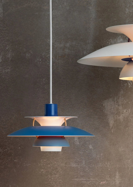 PH 5 Mini pendel, Hues of blue af Poul Henningsen - 2 - Jacobsen Plus