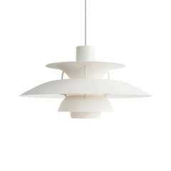PH 5 Pendelleuchte, Monokrom White von Poul Henningsen