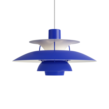 PH 5 pendel, monokrom blue af Poul Henningsen - 1 - Jacobsen Plus