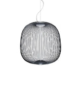 Spokes 2 Pendelleuchte von Foscarini - Zwischen / Graphit / LED - ohne Dimmer - Jacobsen Plus