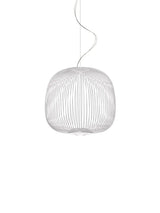 Spokes 2 Pendelleuchte von Foscarini - Klein / Weiß / LED - ohne Dimmer - Jacobsen Plus