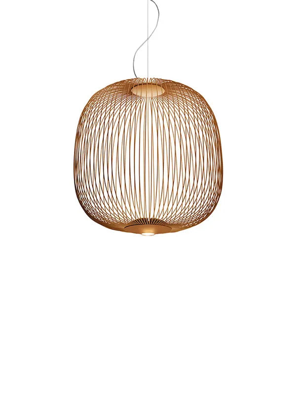 Spokes 2 Pendelleuchte von Foscarini - Zwischen / Kupfer / LED - ohne Dimmer - Jacobsen Plus