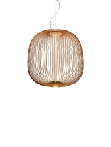 Spokes 2 Pendelleuchte von Foscarini - Zwischen / Kupfer / LED - ohne Dimmer - Jacobsen Plus