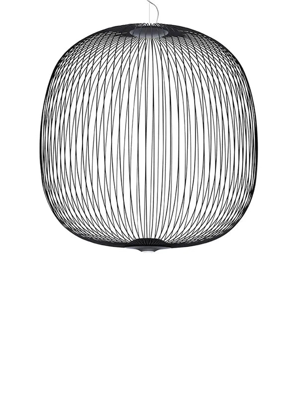 Spokes 2 Pendelleuchte von Foscarini - Groß / Graphit / LED – mit Dimmer - Jacobsen Plus