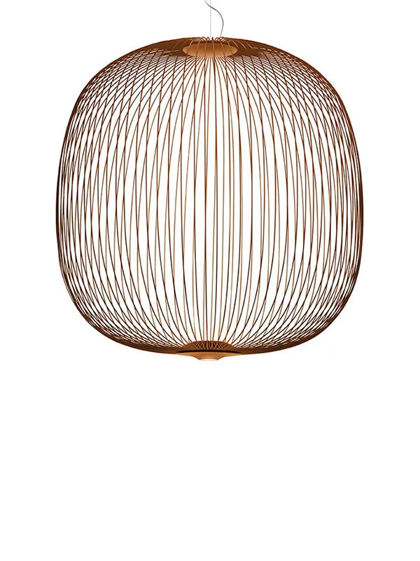 Spokes 2 Pendelleuchte von Foscarini - Groß / Kupfer / LED – mit Dimmer - Jacobsen Plus