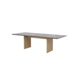 VIPP496 Cabin Tisch m/Steintop von Vipp - Pietra Grey - Light Oak - Jacobsen Plus