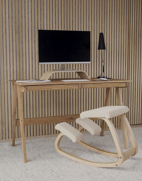 Variable Stuhl, hellbraun/Vidar von Varier Furniture - Vidar 0323 - Jacobsen Plus