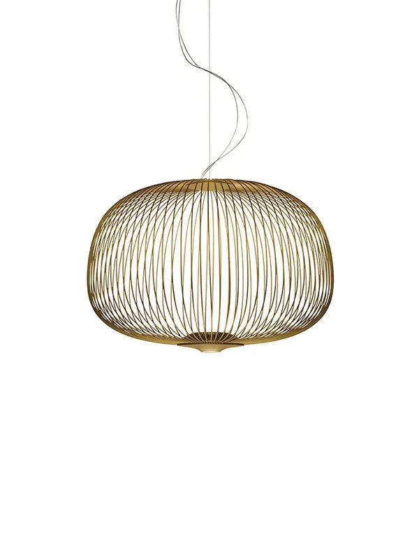 Spokes 3 Pendel fra Foscarini - Guld / LED - uden lysdæmper - Jacobsen Plus
