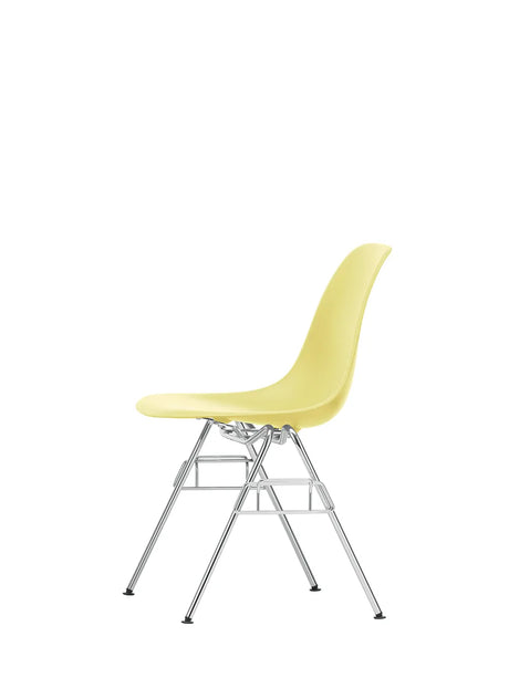 Eames Plastic Side Chair DSS, stapelbar von Vitra - Mustard - Jacobsen Plus