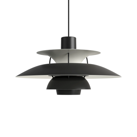 PH 5 Pendelleuchte, Monokrom Black af Poul Henningsen - 4 - Jacobsen Plus