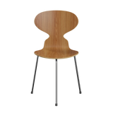 3100 Ant Chair mit 3 Beinen von Arne Jacobsen - Keine Farbe / Ulme - Jacobsen Plus