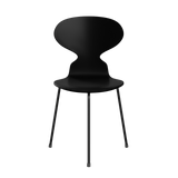 3100 Myren med 3 ben, sort stel af Arne Jacobsen - Lakeret finér - Sort (190) - Jacobsen Plus