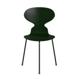 3100 Myren med 3 ben, sort stel af Arne Jacobsen - Lakeret finér - Evergreen (950) - Jacobsen Plus