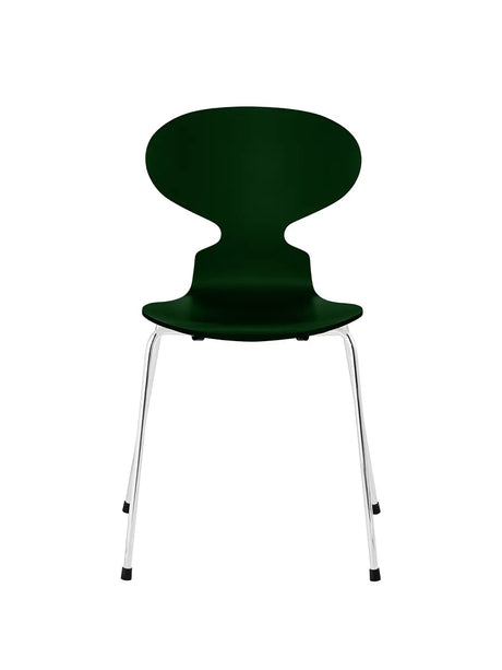 3101 Myren Stuhl lackiert von Arne Jacobsen - Evergreen / Krom - Jacobsen Plus