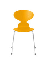 3101 Myren Stol i farvet ask af Arne Jacobsen - True Yellow / Krom - Jacobsen Plus