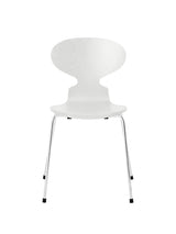 3101 Myren Stol i farvet ask af Arne Jacobsen - Hvid / Krom - Jacobsen Plus