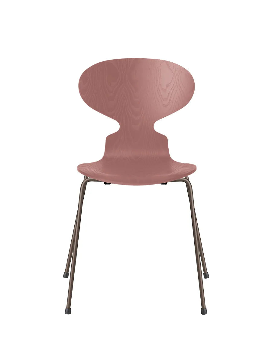 3101 Myren Stol i farvet ask af Arne Jacobsen - Wild Rose / Brown Bronze - Jacobsen Plus