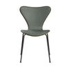 Mørkbejdset eg - Concrete Grey læder - Warm Graphite stel