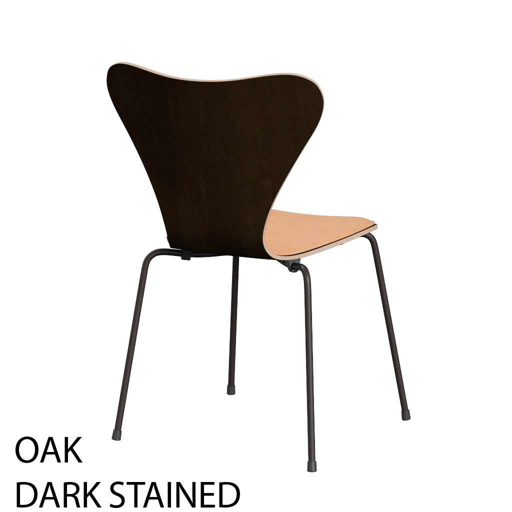 Fritz Hansen - 3107 stol, naturfiner og forsidepolstret i Natur læder - 2 - Jacobsen Plus