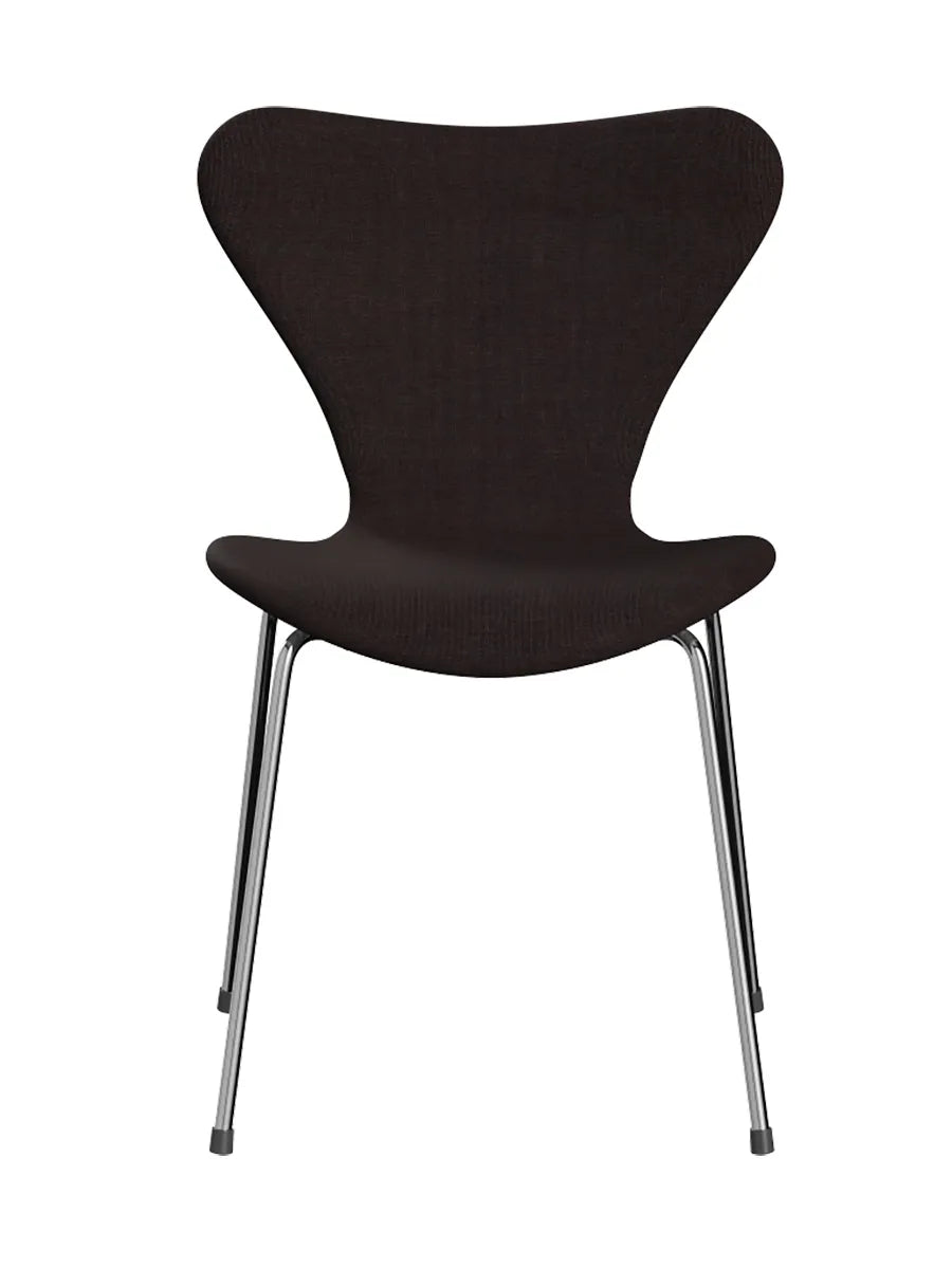 3107 Serie 7, vollgepolstert von Arne Jacobsen - Canvas / 0364 Black stone - Jacobsen Plus