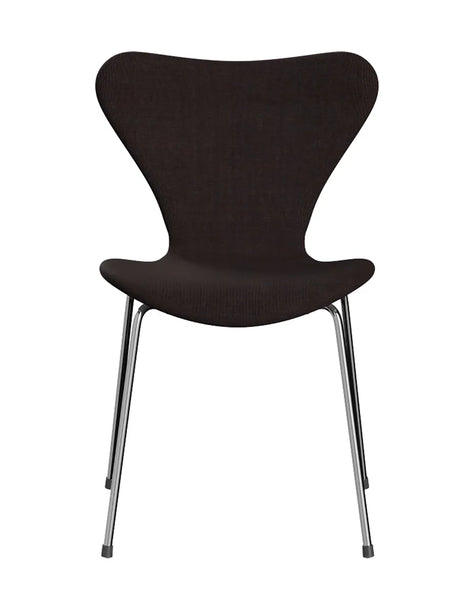 3107 Serie 7, vollgepolstert von Arne Jacobsen - Canvas / 0364 Black stone - Jacobsen Plus