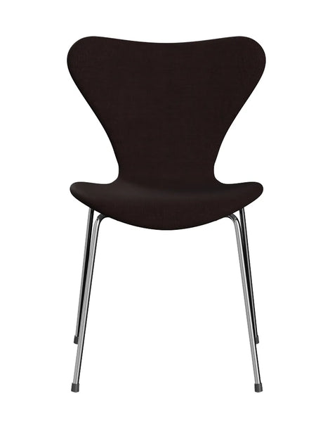 3107 Serie 7, vollgepolstert von Arne Jacobsen - Canvas / 0374 Light Black - Jacobsen Plus
