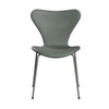Concrete Grey læder - Silver Grey stel